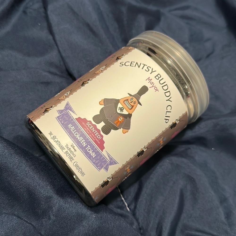 Nightmare Before Christmas: Mayor Scentsy Buddy Clip with Halloween Town Scent